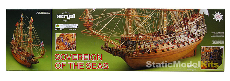 Model lodi Sovereign of the Seas stavebnice Mantua Sergal