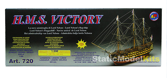 Mantua HMS Victory stavebnice modelu lodi - krabice