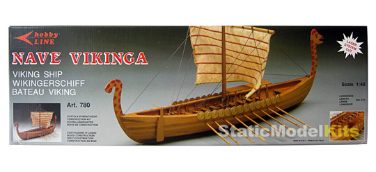 Mantua Viking stavebnice modelu lodi - krabice